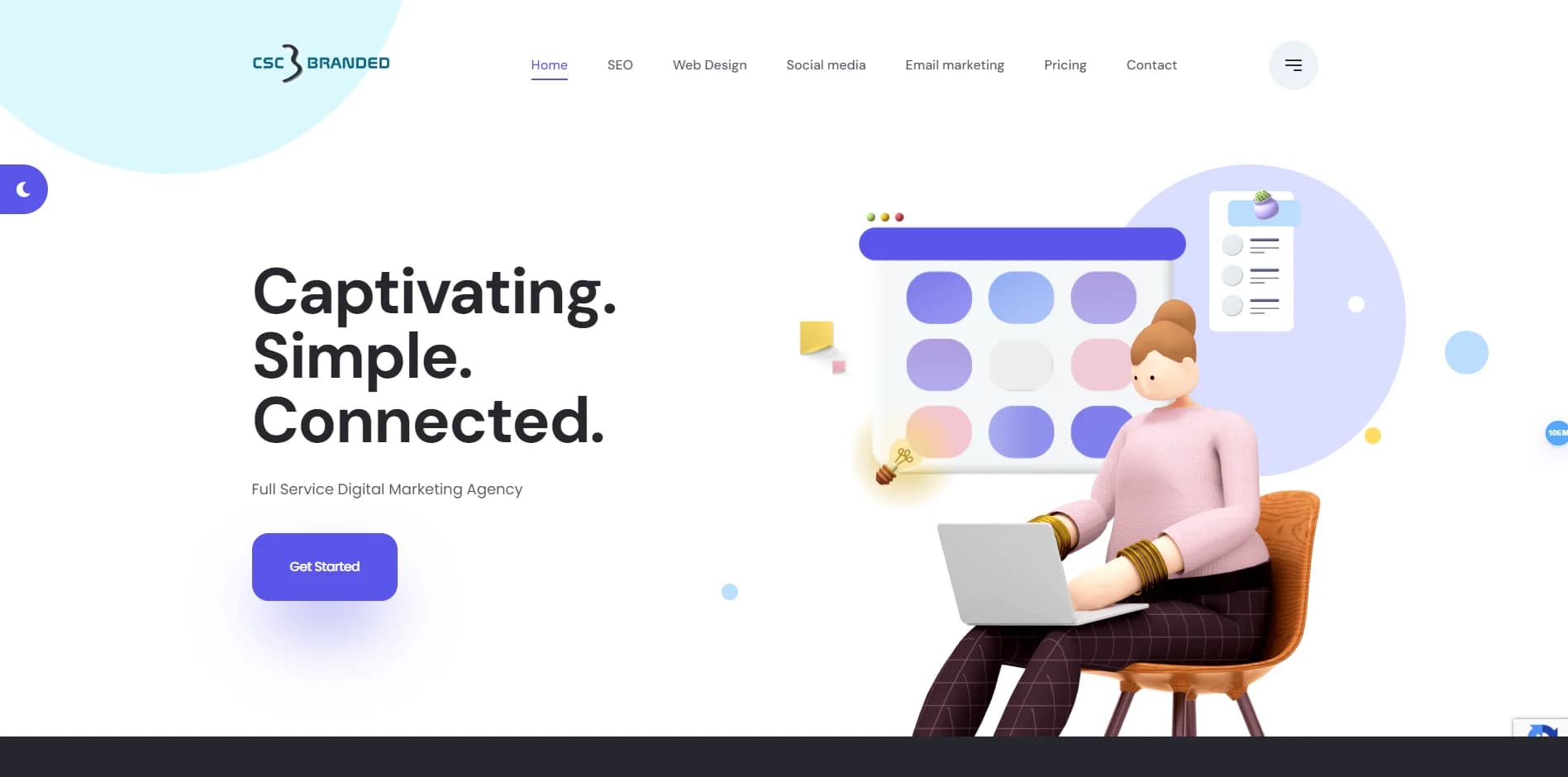 CSC Branded website