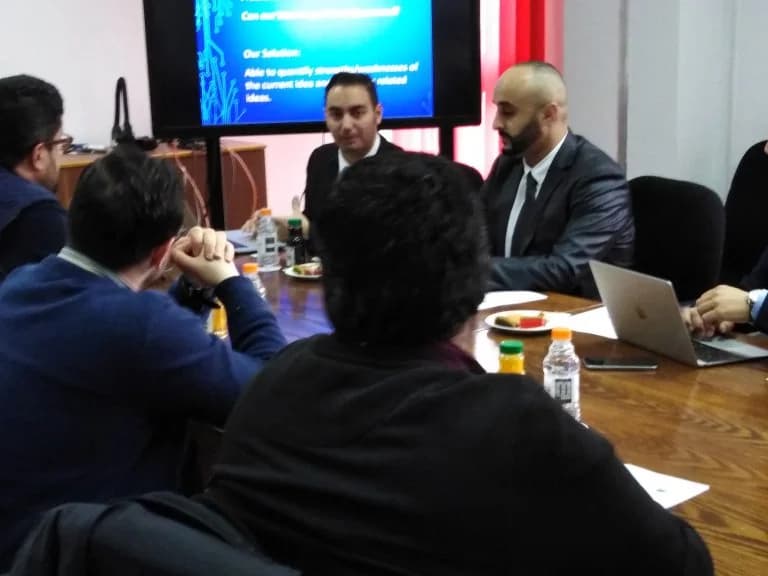PSUT Conference With Professors And Graduate Students