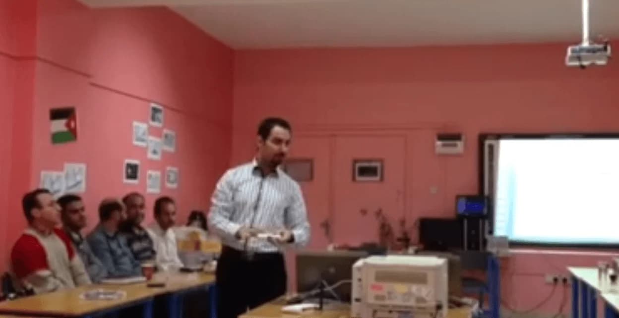 CSC Beyond Jordan Manager Lectures in Workshop at Ministry of Education