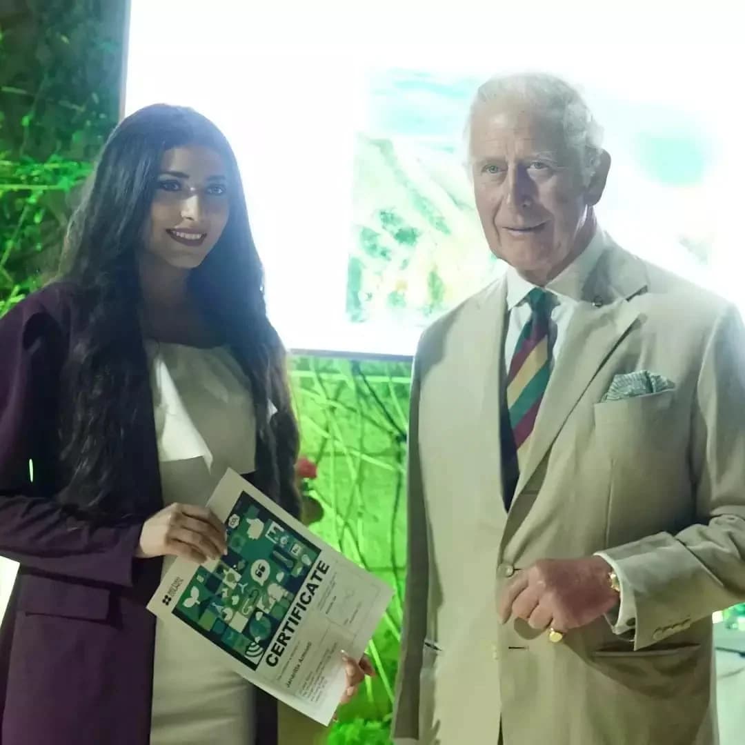CSC Beyond - Jana Rita meets Prince Charles