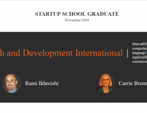 Marca RDI – Startup School Graduate